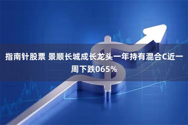 指南针股票 景顺长城成长龙头一年持有混合C近一周下跌065%
