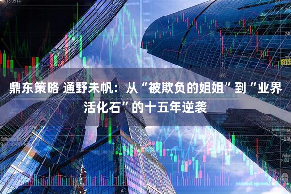 鼎东策略 通野未帆：从“被欺负的姐姐”到“业界活化石”的十五年逆袭